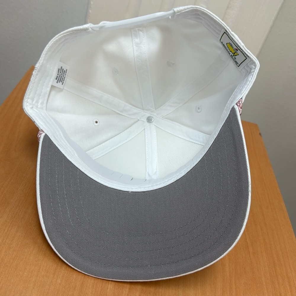 Masters Tournament Ladies White MAGNOLIA Embroidered Rope Hat!!🔥🔥🔥 - Picture 9 of 16